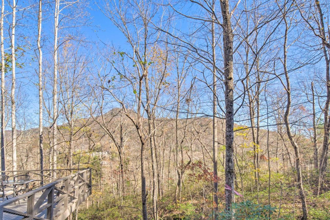 Rumbling Bald Resort Home Deck And Lake Access Lake Lure Exterior photo