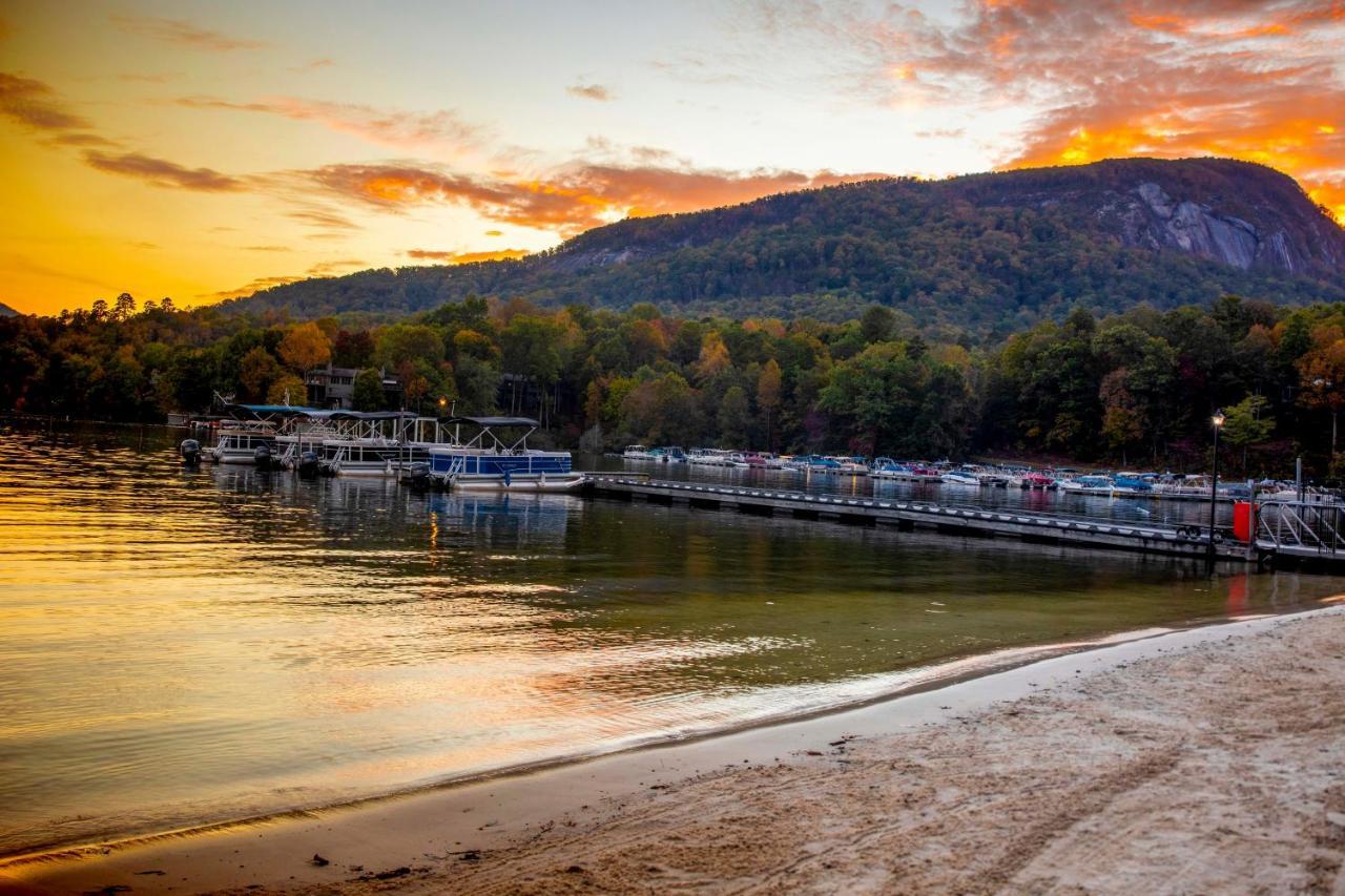 Rumbling Bald Resort Home Deck And Lake Access Lake Lure Exterior photo