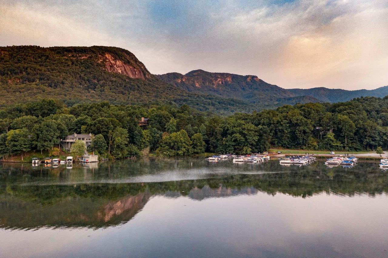 Rumbling Bald Resort Home Deck And Lake Access Lake Lure Exterior photo